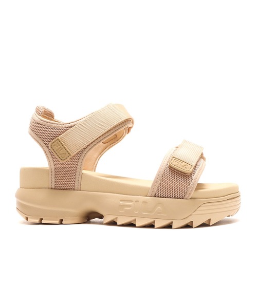 FILA（フィラ）の「FILA DISRUPTOR WEDGE SANDAL 2 / フィラ ディスラプター ウェッジ サンダル 2（サンダル・レディース・ベージュ/シルバー/ブラック・24.0cm/25.0cm/23.0cm）」の5枚目の写真