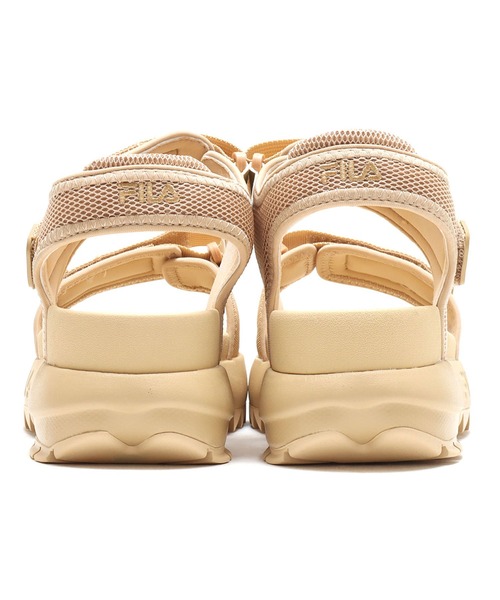 FILA（フィラ）の「FILA DISRUPTOR WEDGE SANDAL 2 / フィラ ディスラプター ウェッジ サンダル 2（サンダル・レディース・ベージュ/シルバー/ブラック・24.0cm/25.0cm/23.0cm）」の4枚目の写真