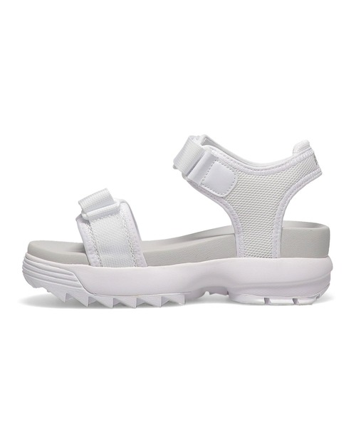 FILA（フィラ）の「FILA DISRUPTOR WEDGE SANDAL 2 / フィラ ディスラプター ウェッジ サンダル 2（サンダル・レディース・ベージュ/シルバー/ブラック・24.0cm/25.0cm/23.0cm）」の15枚目の写真