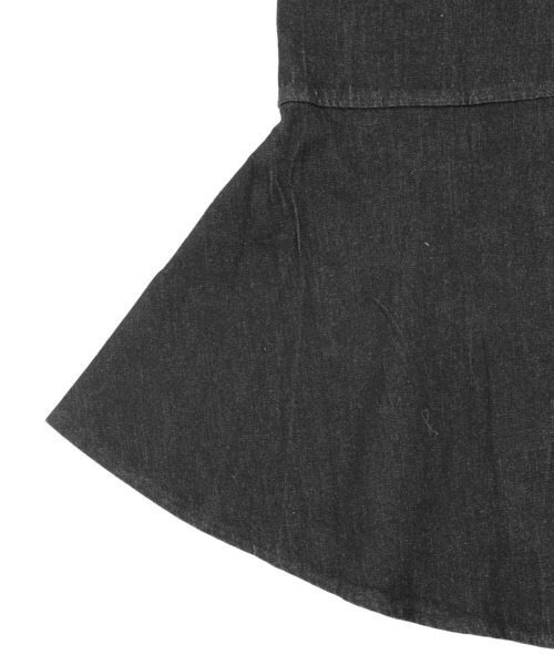 Figments（フィグメンツ）の「アシンメトリーマーメイドデニムスカート（デニムスカート・レディース・スカイブルー/ブラック・FREE）」の7枚目の写真