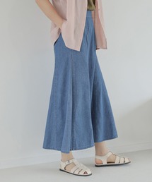 ライトデニムセミマーメイドスカート / 296437