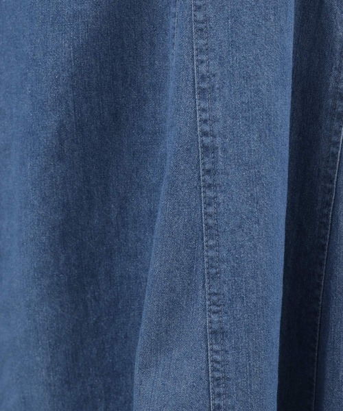 LAKOLE(ラコレ)の「ライトデニムセミマーメイドスカート / 296437(デニムスカート・レディース・インディゴブルー/サックスブルー・SMALL/MEDIUM)」の17枚目の写真