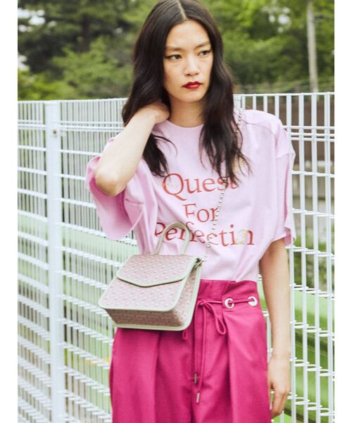 jouetie（ジュエティ）の「モノグラムBAG【2WAY/ショルダー/クロスボディ】（ハンドバッグ・レディース・ブラウン/ピンク/ブルー・FREE）」の21枚目の写真