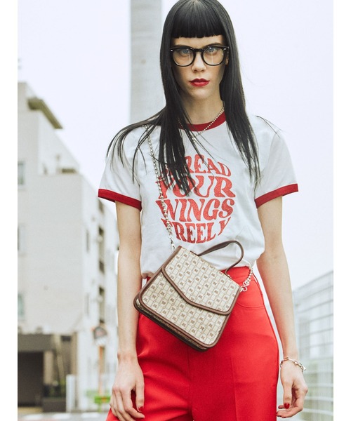 jouetie（ジュエティ）の「モノグラムBAG【2WAY/ショルダー/クロスボディ】（ハンドバッグ・レディース・ブラウン/ピンク/ブルー・FREE）」の9枚目の写真