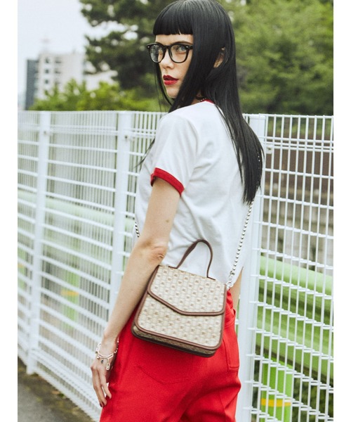 jouetie（ジュエティ）の「モノグラムBAG【2WAY/ショルダー/クロスボディ】（ハンドバッグ・レディース・ブラウン/ピンク/ブルー・FREE）」の10枚目の写真