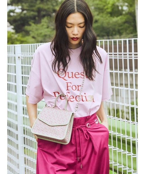 jouetie（ジュエティ）の「モノグラムBAG【2WAY/ショルダー/クロスボディ】（ハンドバッグ・レディース・ブラウン/ピンク/ブルー・FREE）」の12枚目の写真