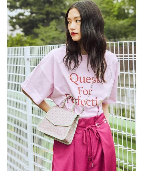 jouetie（ジュエティ）の「モノグラムBAG【2WAY/ショルダー/クロスボディ】（ハンドバッグ・レディース・ブラウン/ピンク/ブルー・FREE）」の13枚目の写真