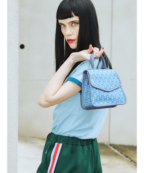 jouetie（ジュエティ）の「モノグラムBAG【2WAY/ショルダー/クロスボディ】（ハンドバッグ・レディース・ブラウン/ピンク/ブルー・FREE）」の14枚目の写真