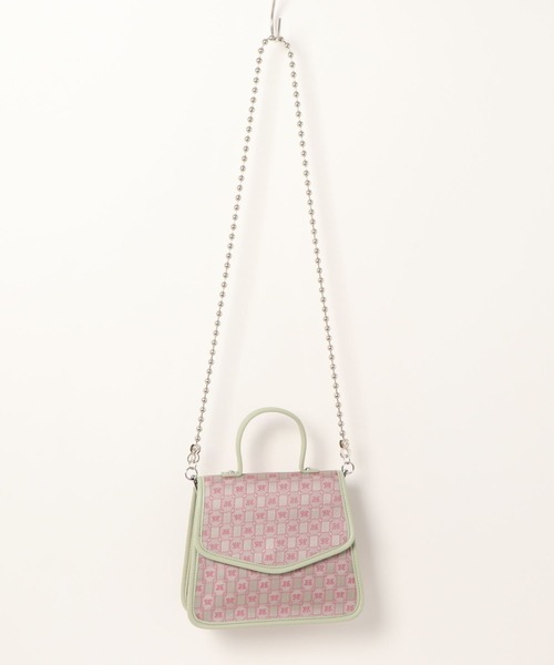 jouetie（ジュエティ）の「モノグラムBAG【2WAY/ショルダー/クロスボディ】（ハンドバッグ・レディース・ブラウン/ピンク/ブルー・FREE）」の18枚目の写真