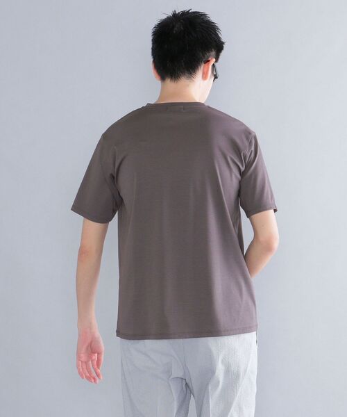 SHIPS(シップス)の「SHIPS: ALBINI Vネック 無地 Tシャツ(Tシャツ/カットソー・メンズ・ホワイト/ブラック/ネイビー/ダークグレー・SMALL/MEDIUM/LARGE/X-LARGE)」の9枚目の写真