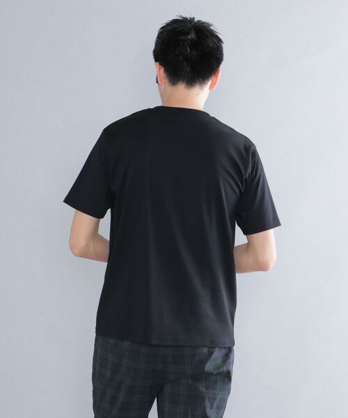 SHIPS(シップス)の「SHIPS: ALBINI Vネック 無地 Tシャツ(Tシャツ/カットソー・メンズ・ホワイト/ブラック/ネイビー/ダークグレー・SMALL/MEDIUM/LARGE/X-LARGE)」の16枚目の写真