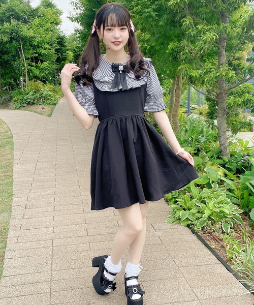 ギンガムチェック配色ワンピース ワンピース Rojita ロジータ のファッション通販 Zozotown