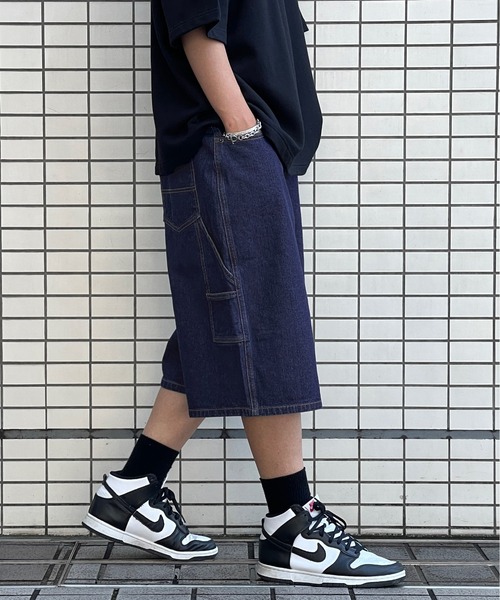kutir(クティール)の「ワイドデニムペインターショーツ(その他パンツ・メンズ・ブラック/インディゴブルー・SMALL/MEDIUM/LARGE)」の16枚目の写真