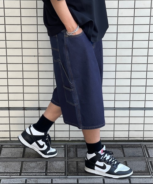 kutir(クティール)の「ワイドデニムペインターショーツ(その他パンツ・メンズ・ブラック/インディゴブルー・SMALL/MEDIUM/LARGE)」の15枚目の写真