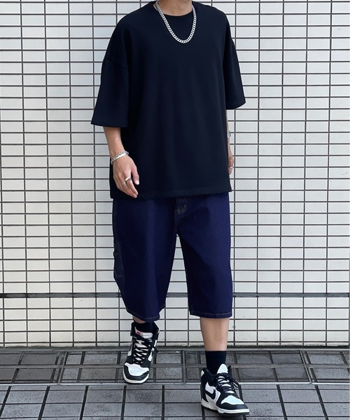 kutir(クティール)の「ワイドデニムペインターショーツ(その他パンツ・メンズ・ブラック/インディゴブルー・SMALL/MEDIUM/LARGE)」の12枚目の写真