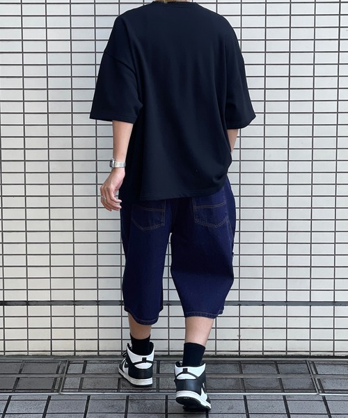 kutir(クティール)の「ワイドデニムペインターショーツ(その他パンツ・メンズ・ブラック/インディゴブルー・SMALL/MEDIUM/LARGE)」の14枚目の写真