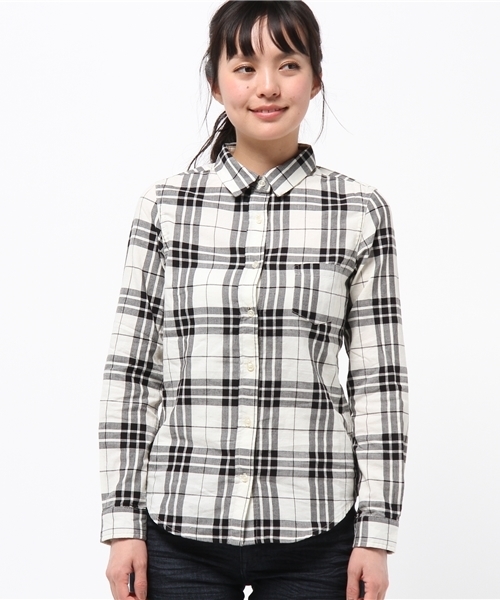 B:MING by BEAMS（ビーミングバイビームス）の「ビーミング by ビームス / ビッグチェックシャツ（シャツ/ブラウス・レディース・ブラック/ネイビー/レッド・MEDIUM/SMALL/LARGE）」の11枚目の写真