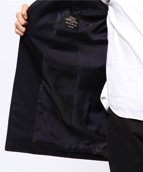ユナイテッドアローズ ウールカシミヤチェスターコート サイズ48 UNITED ARROWS（ユナイテッドアローズ）の「UAD ウールカシミヤ