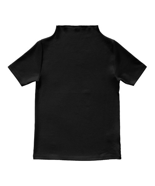 Re:EDIT(リエディ)の「フライスハイネック5分袖シアートップス(Tシャツ/カットソー・レディース・ホワイト/ブラック/ピンク/オレンジ/ブルー・FREE)」の10枚目の写真