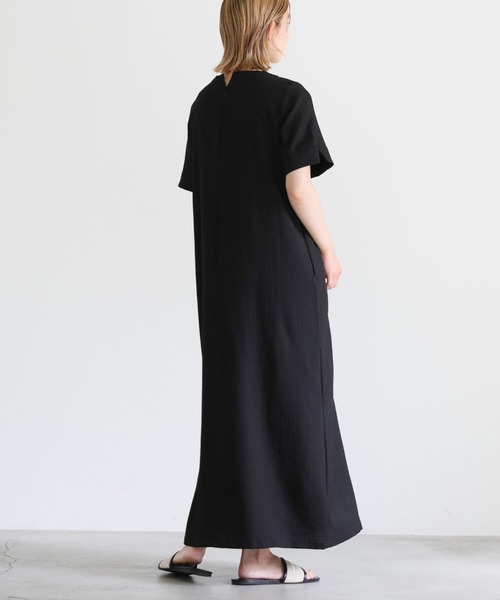 select MOCA（セレクトモカ）の「2022 SS フロントタックマキシワンピース（ワンピース・レディース・ブラック/オレンジ/ライトベージュ・FREE）」の15枚目の写真