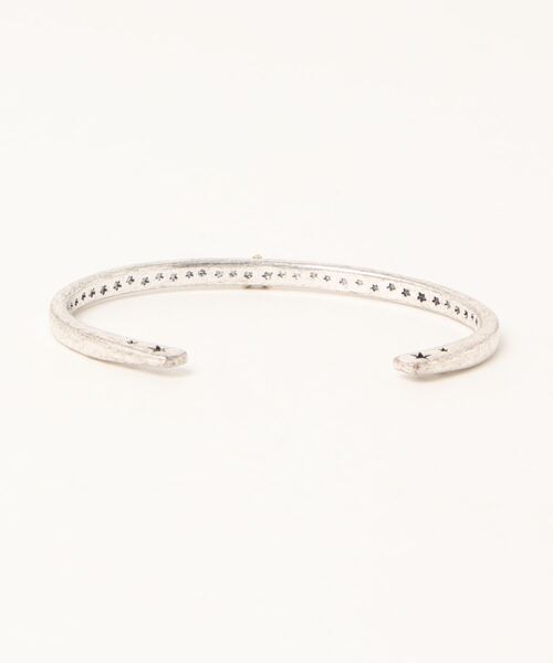 Revo.（レボ）の「Revo. STAR/SMILE ワンポイントモチーフバングル［巾着袋付き］（バングル/リストバンド・メンズ・シルバー系/シルバー系1・FREE）」の3枚目の写真