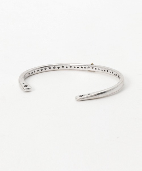 Revo.（レボ）の「Revo. STAR/SMILE ワンポイントモチーフバングル［巾着袋付き］（バングル/リストバンド・メンズ・シルバー系/シルバー系1・FREE）」の9枚目の写真