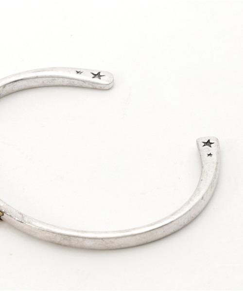 Revo.（レボ）の「Revo. STAR/SMILE ワンポイントモチーフバングル［巾着袋付き］（バングル/リストバンド・メンズ・シルバー系/シルバー系1・FREE）」の10枚目の写真