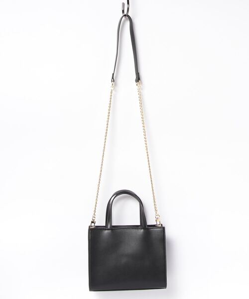 A BATHING APE(アベイシングエイプ)の「APE HEAD PATCHED BAG L(ショルダーバッグ・レディース・グレー/ブラック・FREE)」の9枚目の写真