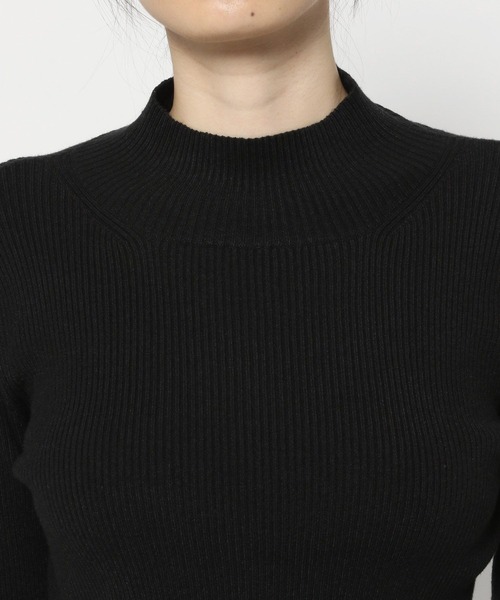 PAGEBOY（ページボーイ）の「ハイネックリブニット（ニット/セーター・レディース・ブラック/オフホワイト/ターコイズブルー/オレンジ/ブルー系その他/グリーン系その他3・FREE）」の12枚目の写真