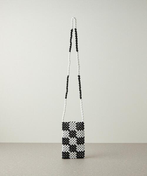 CITEN（シテン）の「＜CITEN＞ビーズ ストラップ ミニバッグ（ショルダーバッグ・レディース・ブラック/コバルトブルー・FREE）」の10枚目の写真