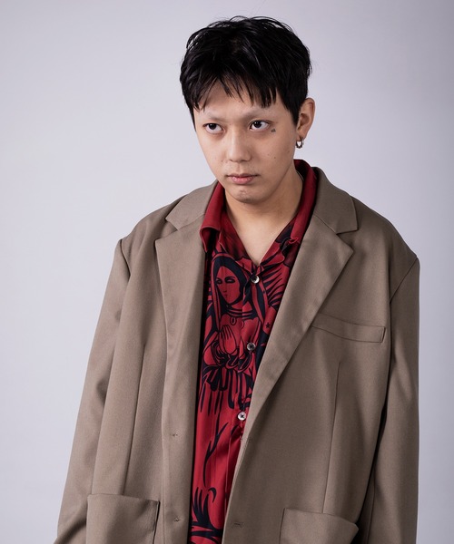 LOOSE（ルース）の「ルーズ [LOOSE] - スーツ セットアップ [SUIT]（セットアップ・メンズ・カーキ・LARGE/X-LARGE/SMALL/MEDIUM）」の9枚目の写真