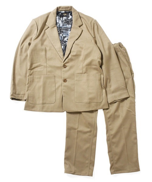 LOOSE（ルース）の「ルーズ [LOOSE] - スーツ セットアップ [SUIT]（セットアップ・メンズ・カーキ・LARGE/X-LARGE/SMALL/MEDIUM）」の19枚目の写真