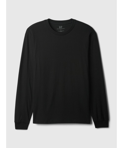 GAP(ギャップ)の「オーガニックコットン100% オーバーサイズTシャツ(Tシャツ/カットソー・メンズ・ホワイト/ブラック/ベージュ/パープル/ネイビー/ブラウン/グレー/カーキ/イエロー/グリーン/その他/ブルー系その他/ピンク系その他・S/M/L/XL/XS)」の16枚目の写真