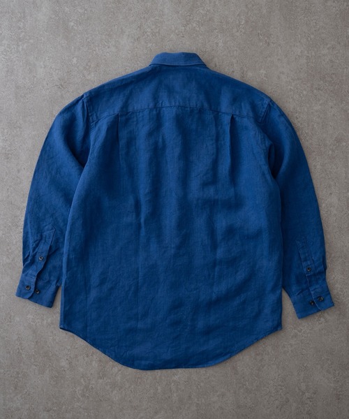 【セール】リラックスレギュラーカラーシャツ＜ブルー＞（シャツ/ブラウス）｜BRICK & SONS（ブリックアンドサンズ） wif.tv