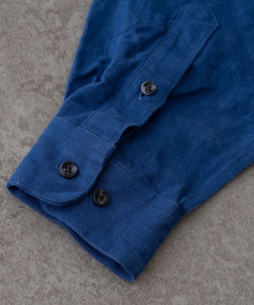 【セール】リラックスレギュラーカラーシャツ＜ブルー＞（シャツ/ブラウス）｜BRICK & SONS（ブリックアンドサンズ） wif.tv