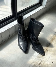 PAGEBOY | モノトーンチェーンブーツ(ブーツ)