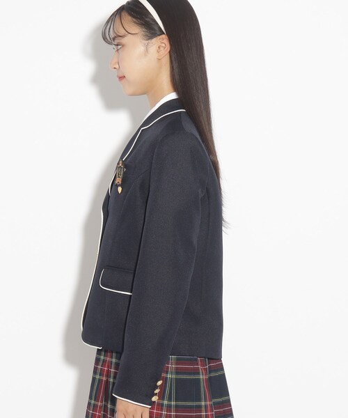 ピンクラテ ネイビー ジャケット シャツ セット 150卒服PINK-latte