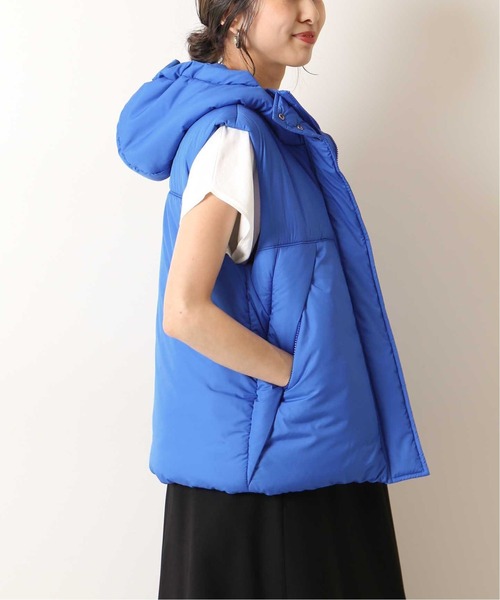 STUMBLY(スタンブリー)の「【STUMBLY/スタンブリー】 パデッドフーディベスト(ダウンベスト・レディース・ブラック/ブルー/グリーン・38)」の17枚目の写真