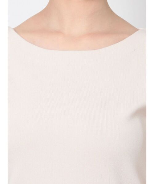 LAGUNAMOON（ラグナムーン）の「ミニマルボートネックニットプルオーバー（ニット/セーター・レディース・ブラック/アイボリー/ラベンダー・FREE）」の14枚目の写真