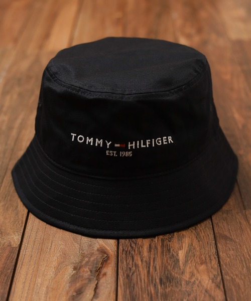 TOMMY HILFIGER（トミーヒルフィガー）の「【z】【TOMMY HILFIGER】バケットハット（ハット・レディース・ブラック/ネイビー・FREE）」の3枚目の写真