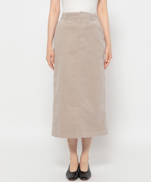 LEPSIM(レプシィム)の「ストレッチコーデュロイナロースカート 281817(スカート・レディース・チャコールグレー/ブラウン/ピンク/グレイッシュベージュ・SMALL/MEDIUM/LARGE)」の11枚目の写真