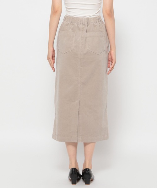 LEPSIM(レプシィム)の「ストレッチコーデュロイナロースカート 281817(スカート・レディース・チャコールグレー/ブラウン/ピンク/グレイッシュベージュ・SMALL/MEDIUM/LARGE)」の13枚目の写真