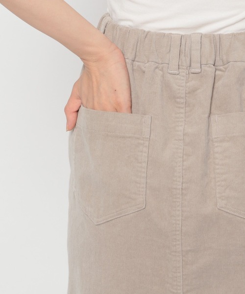 LEPSIM(レプシィム)の「ストレッチコーデュロイナロースカート 281817(スカート・レディース・チャコールグレー/ブラウン/ピンク/グレイッシュベージュ・SMALL/MEDIUM/LARGE)」の17枚目の写真