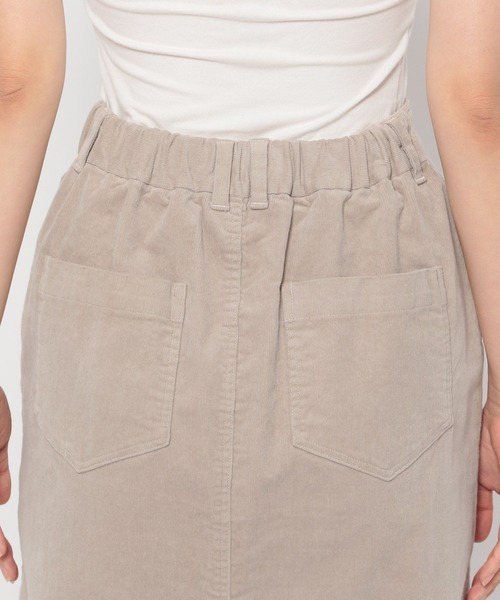 LEPSIM(レプシィム)の「ストレッチコーデュロイナロースカート 281817(スカート・レディース・チャコールグレー/ブラウン/ピンク/グレイッシュベージュ・SMALL/MEDIUM/LARGE)」の18枚目の写真