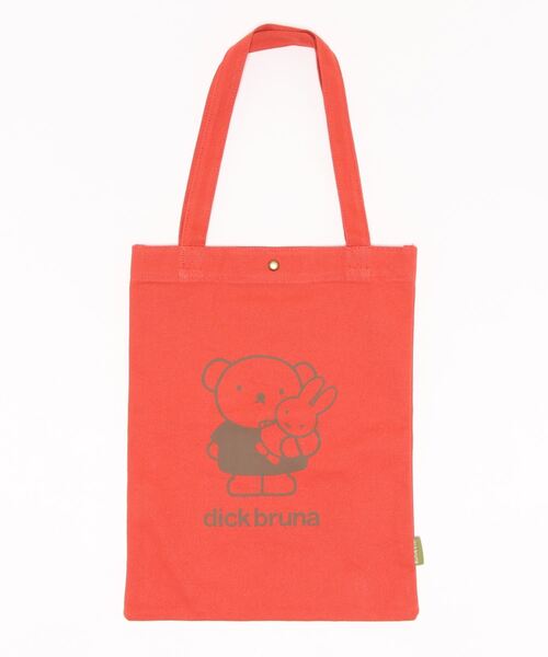 Miffy( ミッフィー)の「【 miffy 】 ディックブルーナ モーダトートバッグ(トートバッグ・レディース・ベージュ/グレー/レッド/ブルー・FREE)」の13枚目の写真