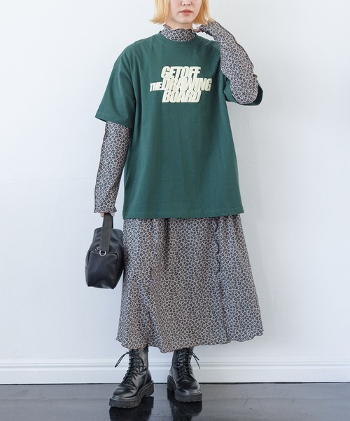 PBLIM(ページボーイリム)の「PAGEBOYLIM/レイヤードワンピース2(ワンピース・レディース・ブラック/レオパード・FREE)」の11枚目の写真