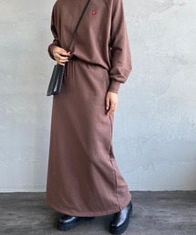 Healthknit（ヘルスニット）の「[HEALTHKNIT/ヘルスニット] 別注 クラシックスウェット マキシ丈タイトスカート（スカート・レディース）」