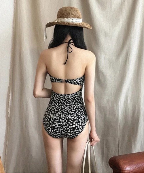 LOPASS(ロパス)の「ワンピース水着(水着・レディース・ホワイト/ブラック・M/L)」の11枚目の写真