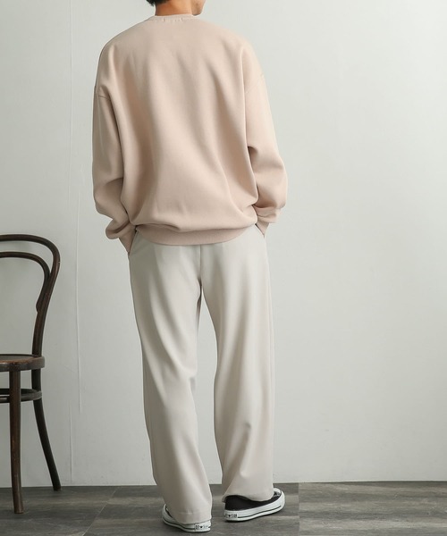 SENSE OF PLACE by URBAN RESEARCH（センスオブプレイスバイアーバンリサーチ）の「『ユニセックス』ウラキモウカラースウェットシャツ（スウェット・メンズ・ブラック/ベージュ/レッド/ブルー/グリーン・MEDIUM/LARGE/X-LARGE）」の6枚目の写真