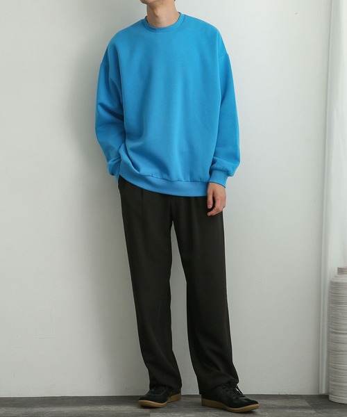 SENSE OF PLACE by URBAN RESEARCH（センスオブプレイスバイアーバンリサーチ）の「『ユニセックス』ウラキモウカラースウェットシャツ（スウェット・メンズ・ブラック/ベージュ/レッド/ブルー/グリーン・MEDIUM/LARGE/X-LARGE）」の14枚目の写真